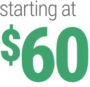 starting at $60